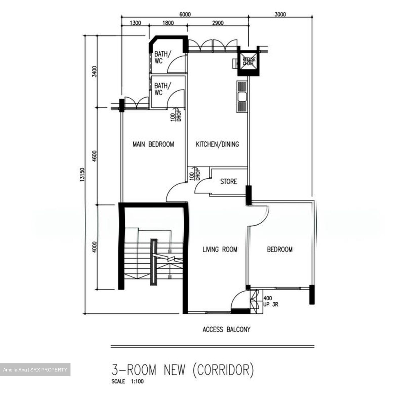 Blk 211 Jurong East Street 21 (Jurong East), HDB 3 Rooms #582801401